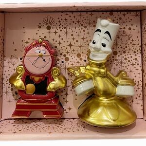 Disney’s Beauty and the Beast Cogsworth & Lumiere S/P Shaker